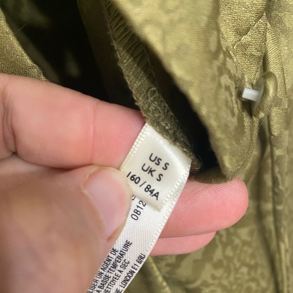 Urban Outfitters Out From Under Jayce Jacquard Jumpsuit - Moss Green - Picture 5 of 10